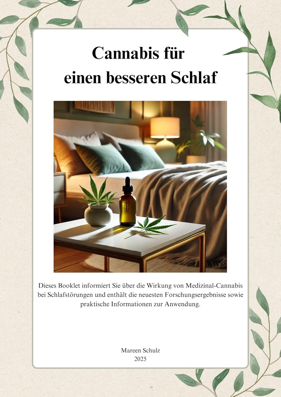 Taschenbuchuch - Cannabis für einen besseren Schlaf